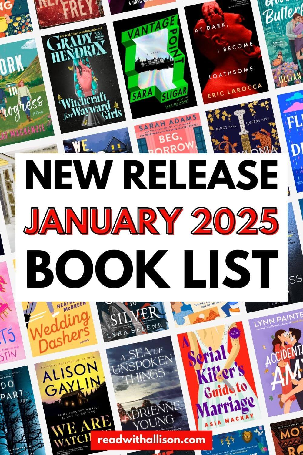 January 2025 New Book Releases Read With Allison