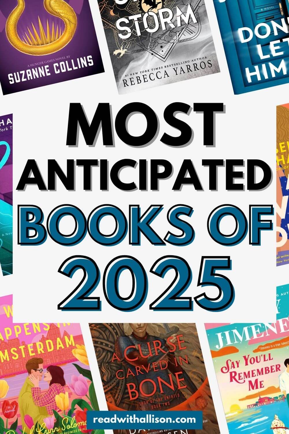 Most Anticipated Book Releases of 2025 Read With Allison